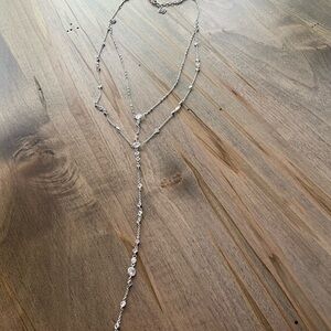 Kendra Scott Elegant Silver Layered Necklace